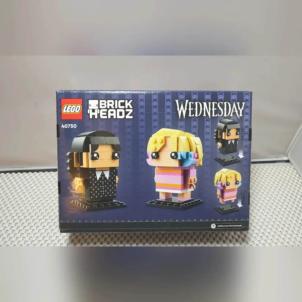 Lego Brick Headz 40750 Wednesday & Enid #252 & #253